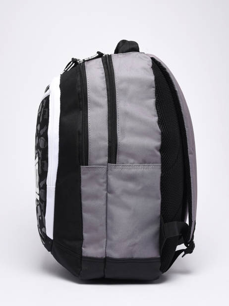 3-compartment Backpack All blacks Gray all black 223A204B other view 2