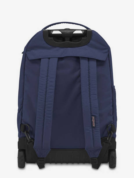 2-compartment Wheeled Schoolbag Jansport Blue back to school EA5BAL other view 3